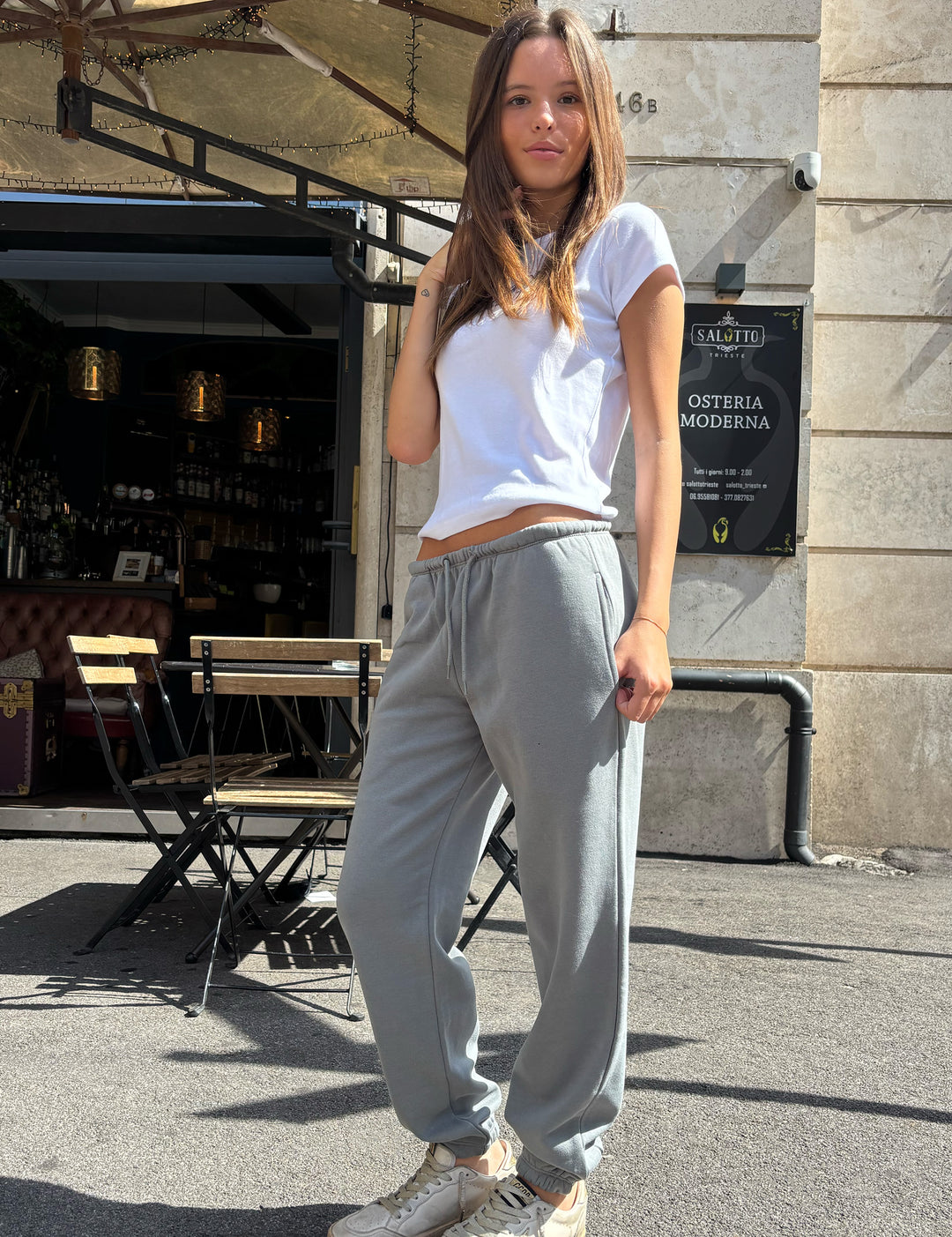 Pantalone Jogger felpato