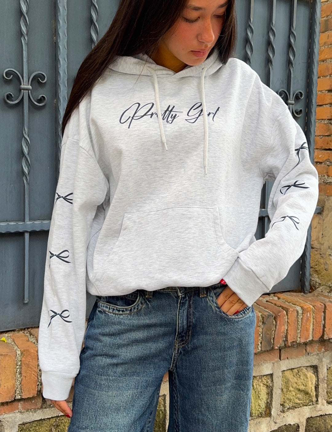 Felpa oversize stampa