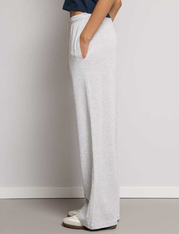 Pantalone grigio tuta wide