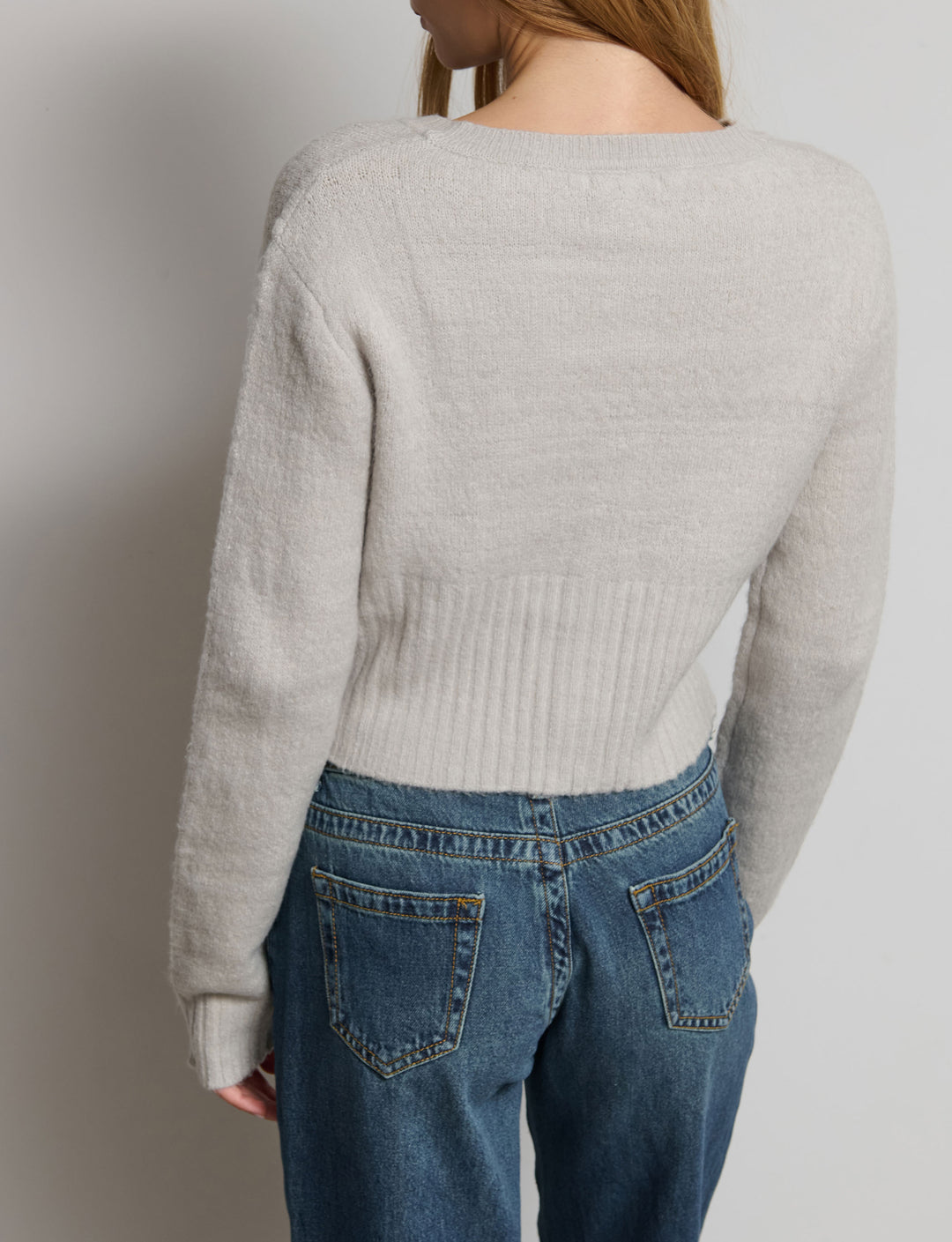 Cardigan con bottoni