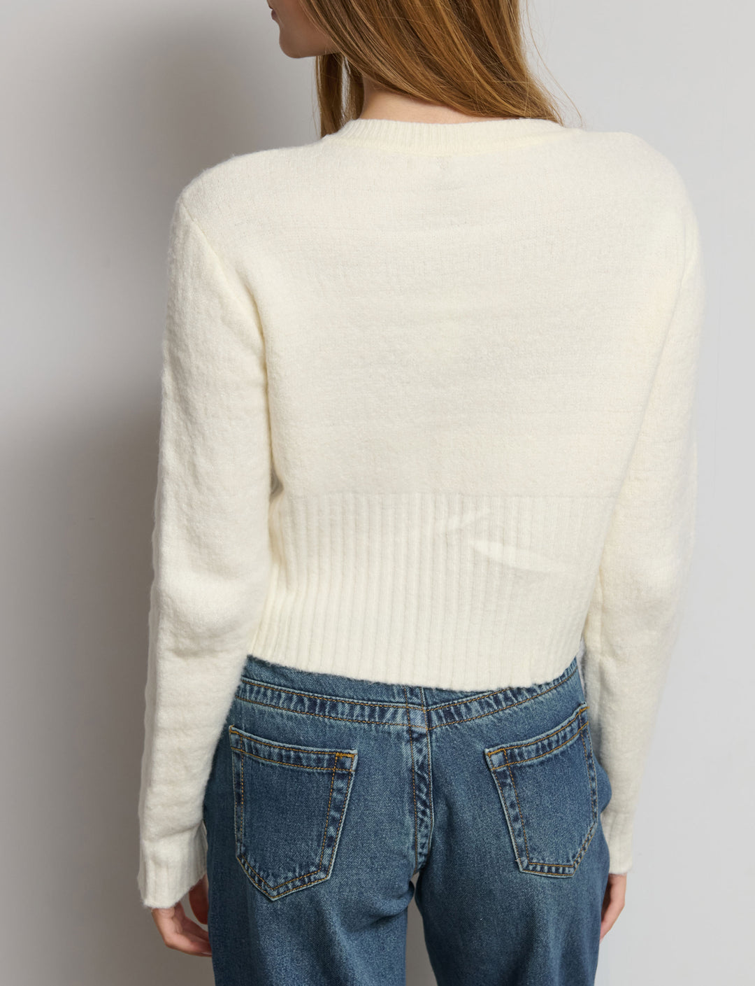 Cardigan con bottoni