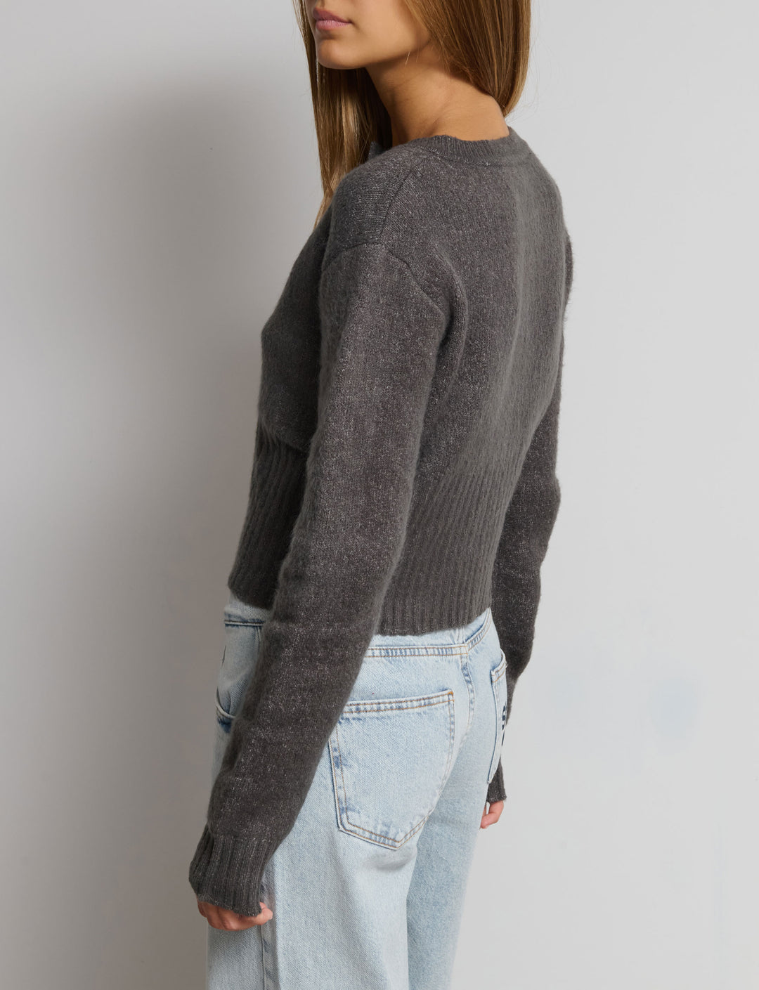 Cardigan con bottoni