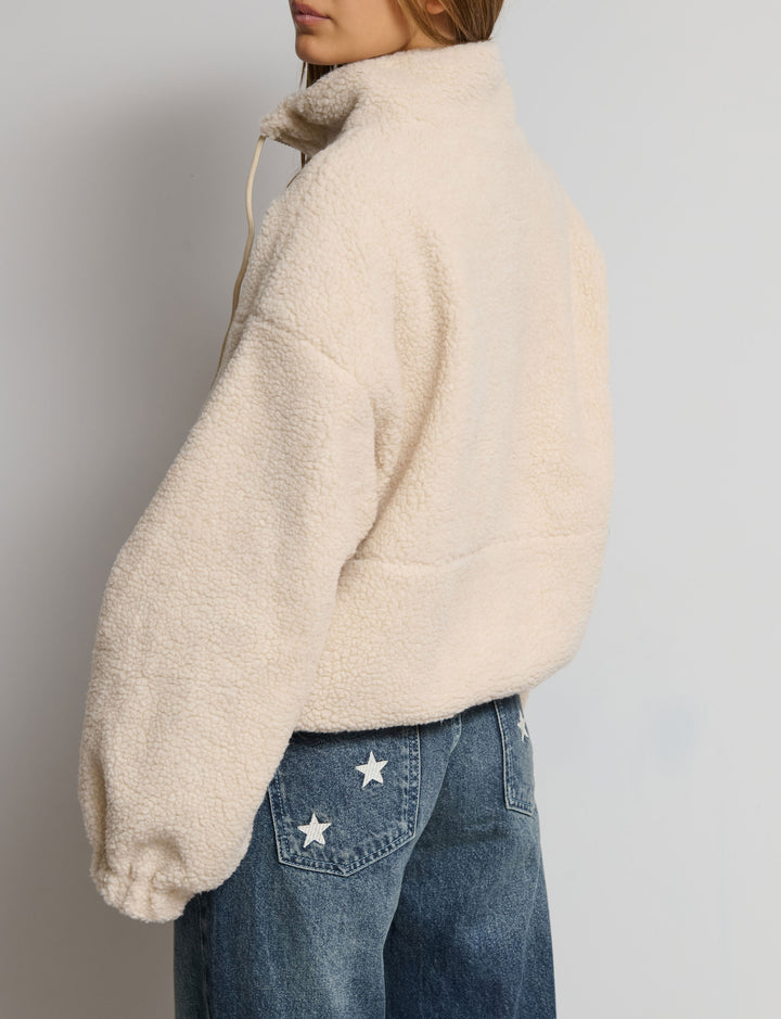 Giacca pile teddy