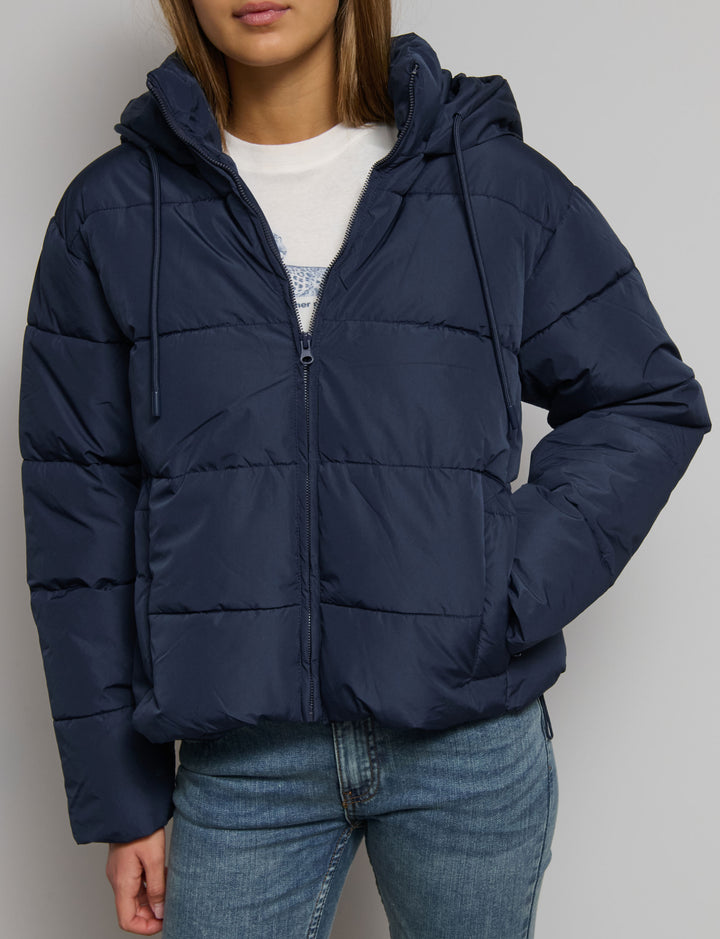 Piumino con cappuccio