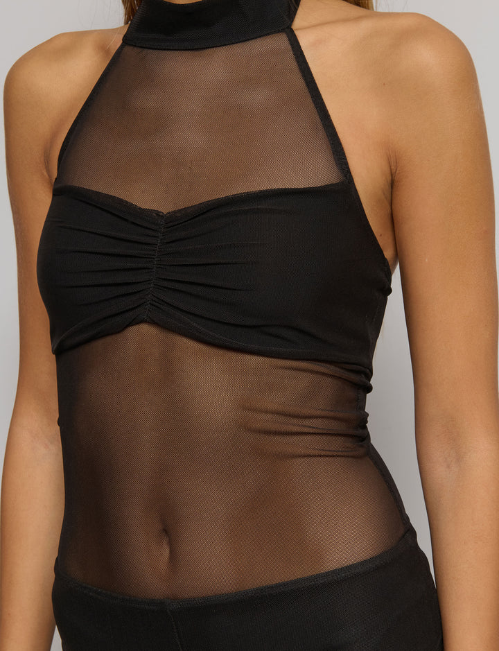 Tutina con trasparenze