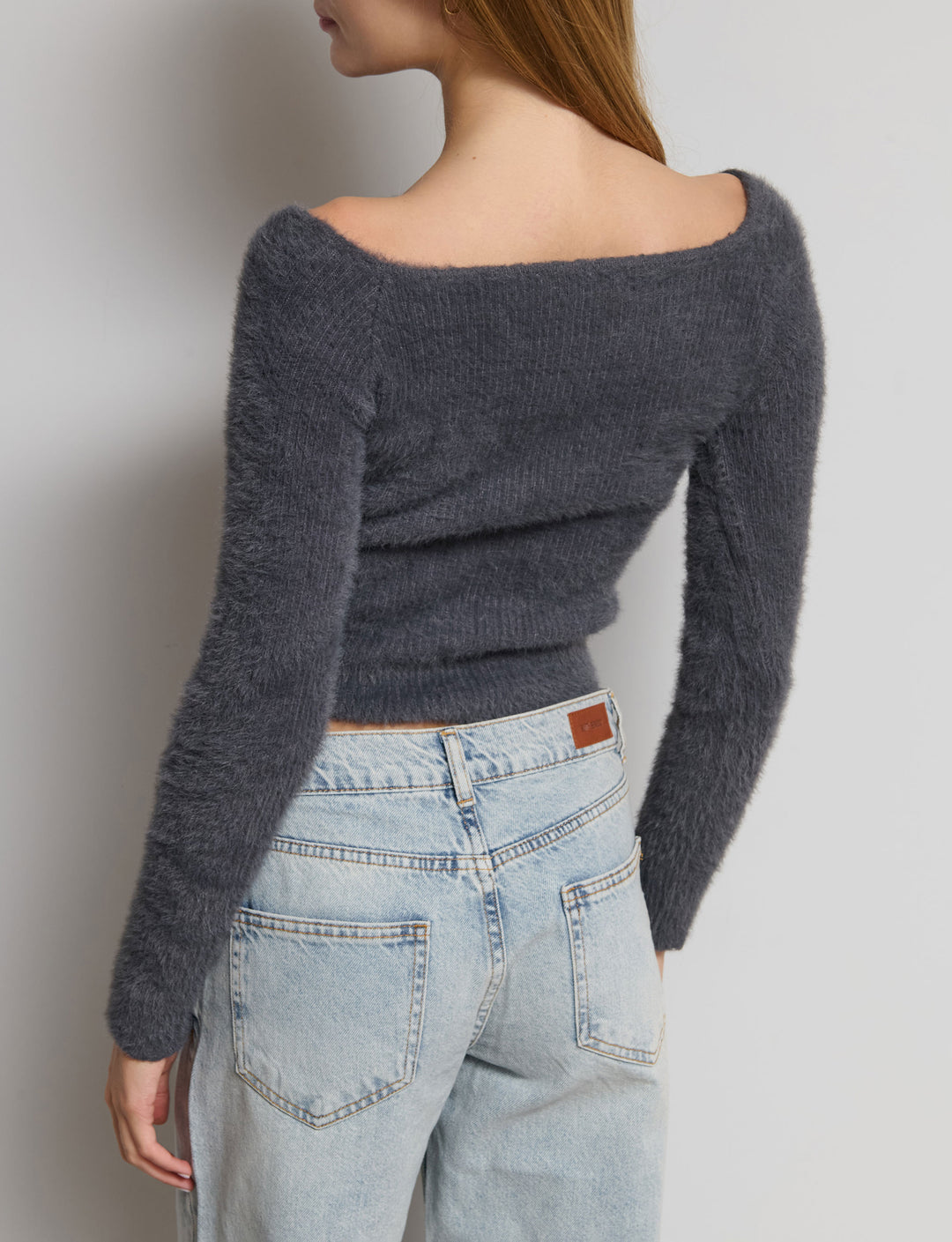 Cardigan offshoulder