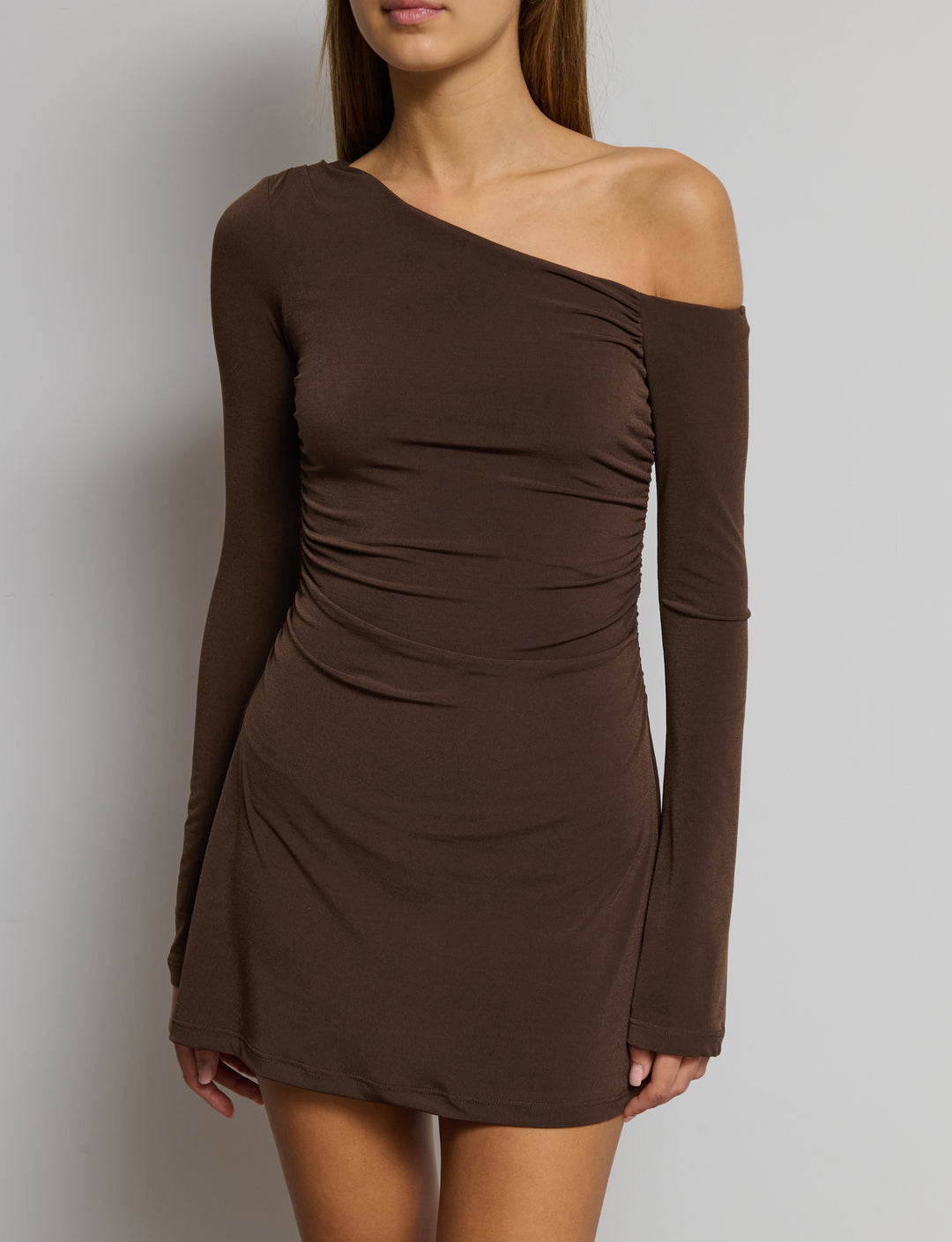 Abito manica lunga in jersey