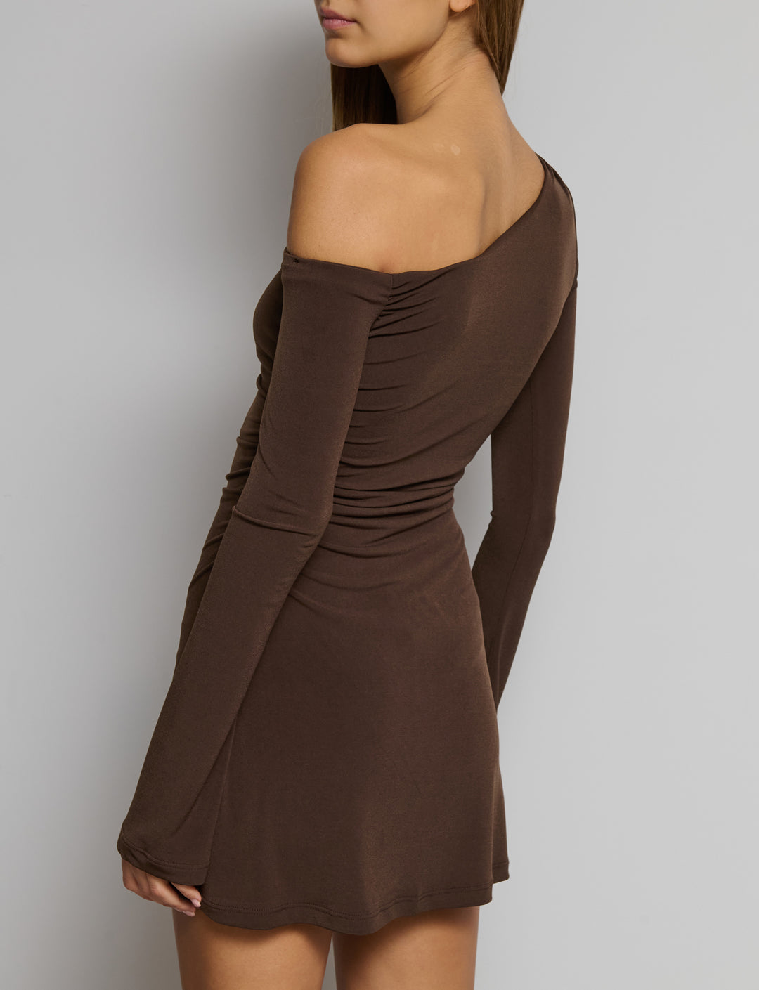 Abito manica lunga in jersey