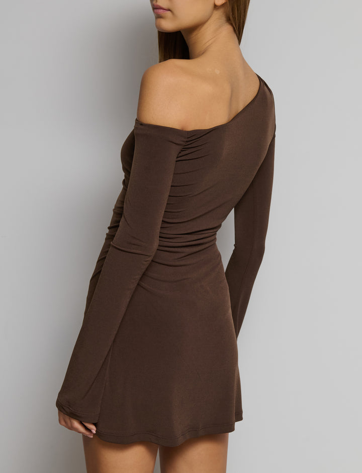 Abito manica lunga in jersey