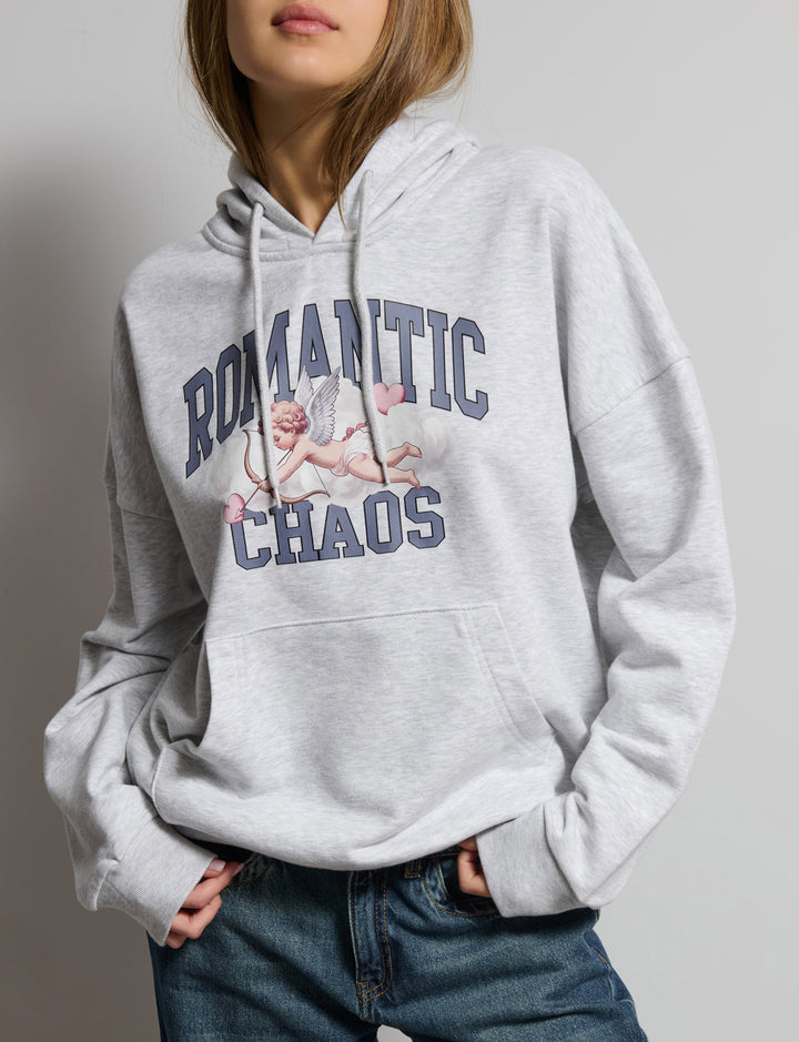 Felpa oversize stampa