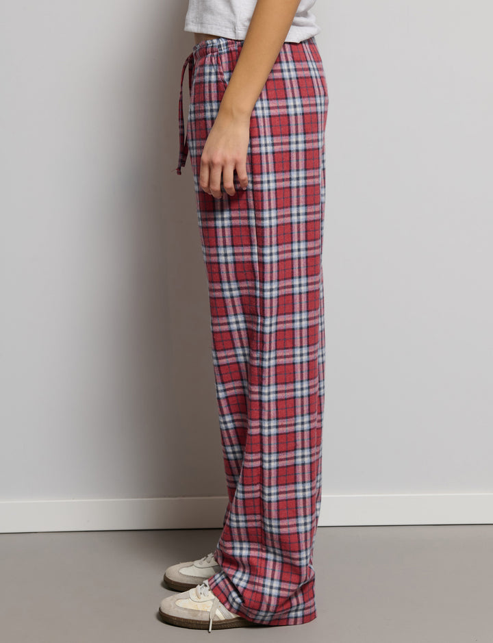 Pantalone a quadri con couluisse