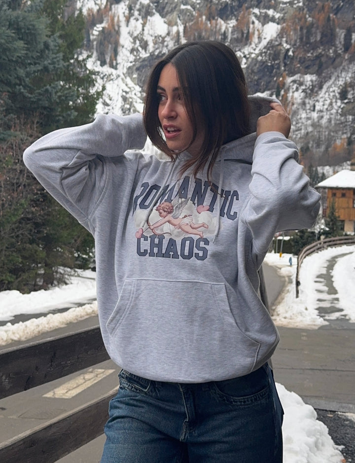 Felpa oversize stampa