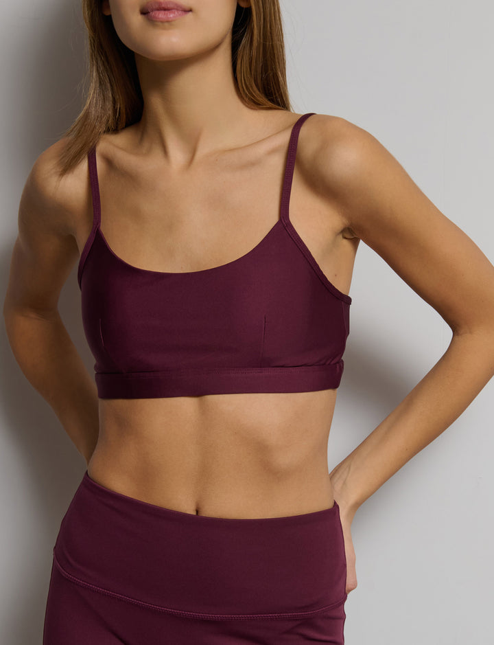 Top bralette sportivo
