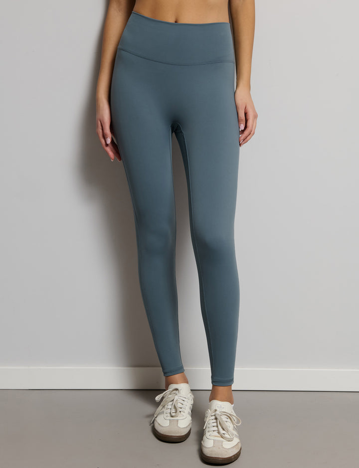 Leggins sportivo con arricciatura leggera