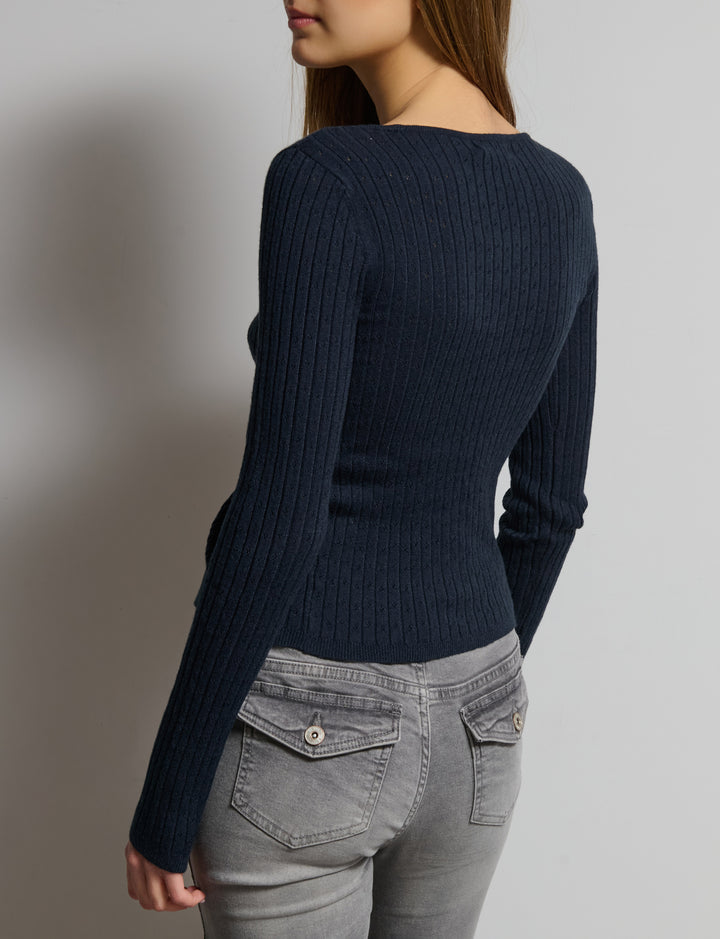 Top cardigan fiocchetti