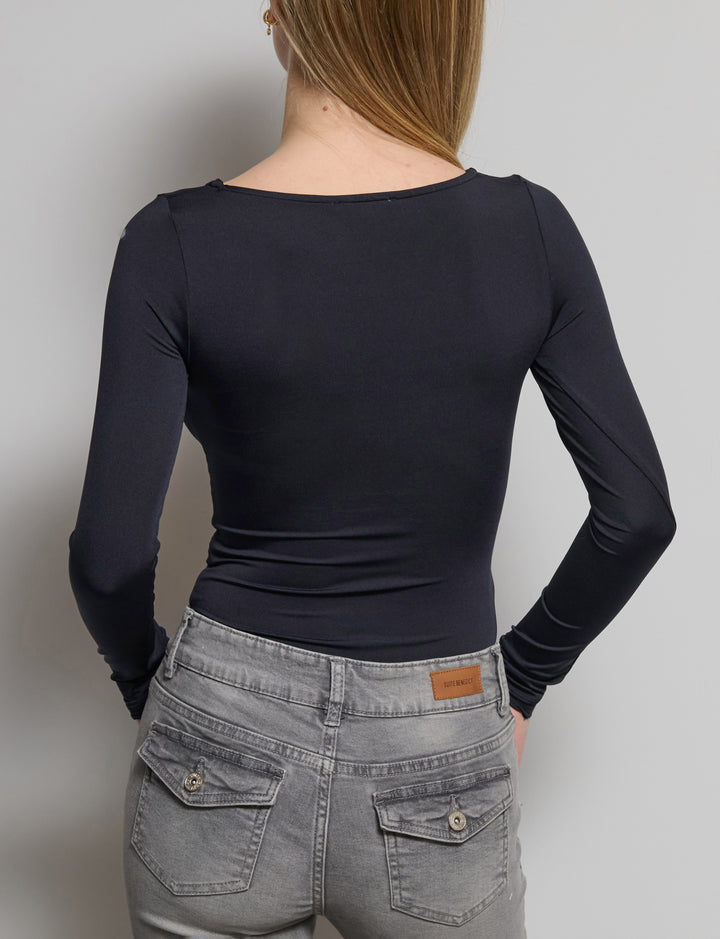 Body basic manica lunga