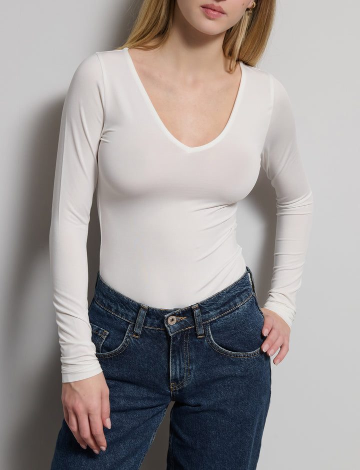 Body basic manica lunga