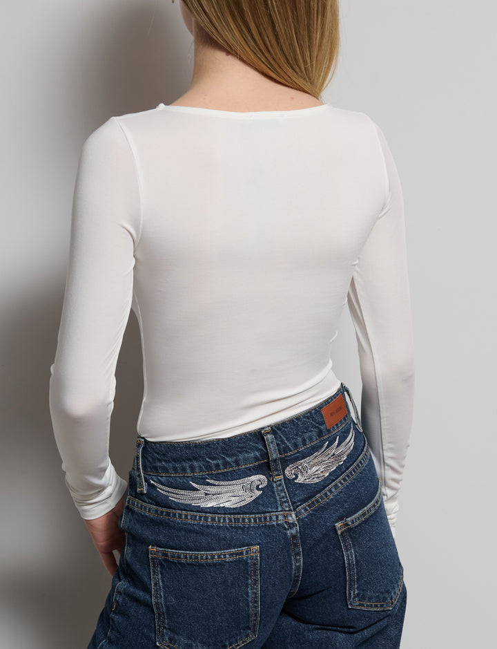 Body basic manica lunga