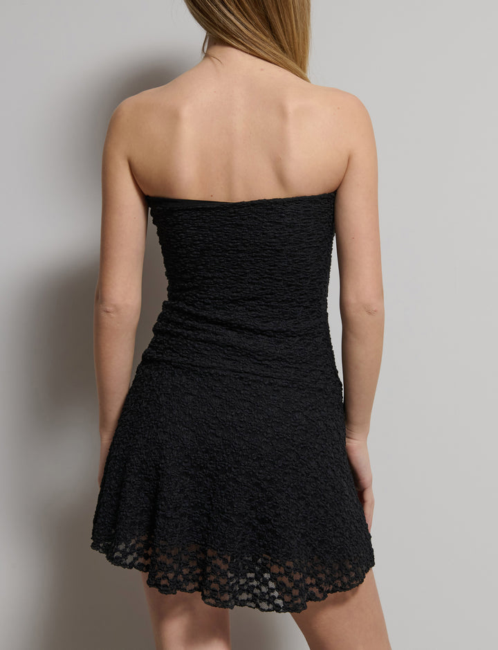 Abito a fascia in pizzo