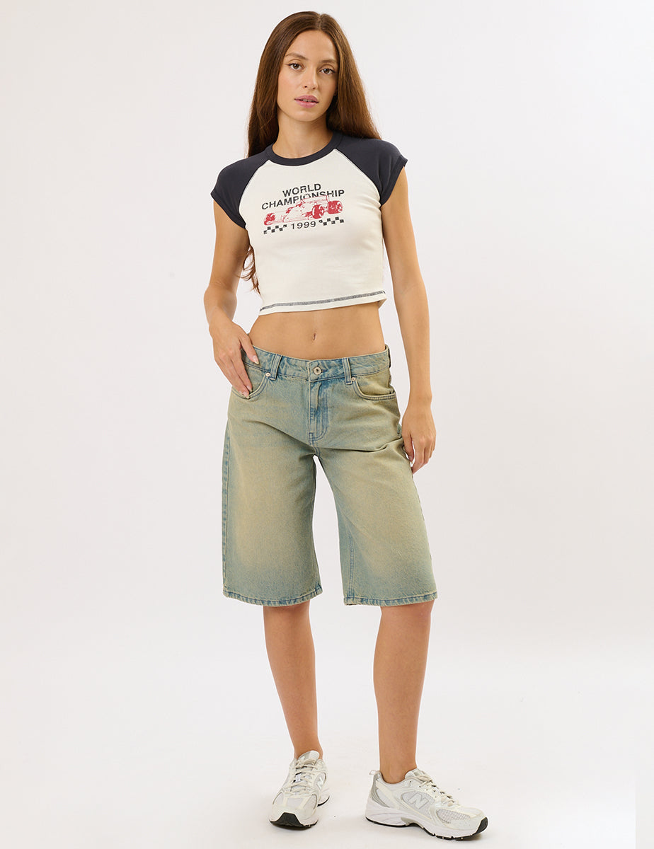 Bermuda skater jeans