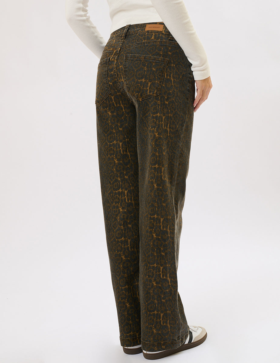 Pantalone leopardato