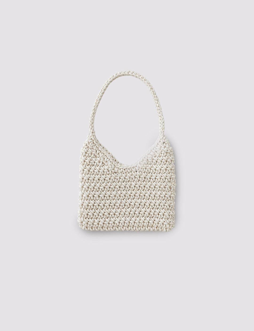 Borsa crochet panna still life