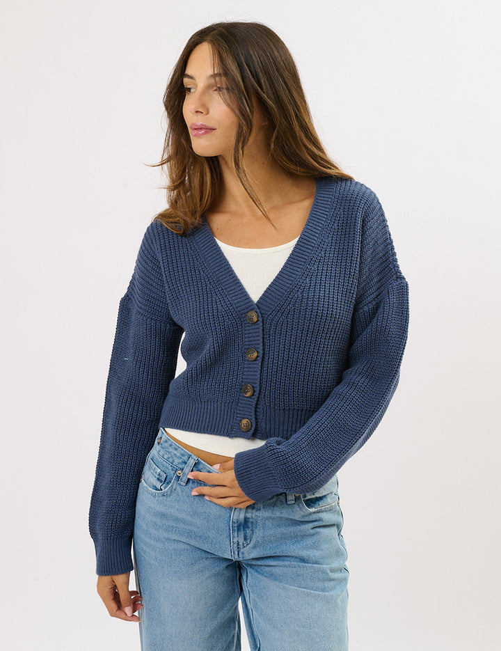 Cardigan con bottoni