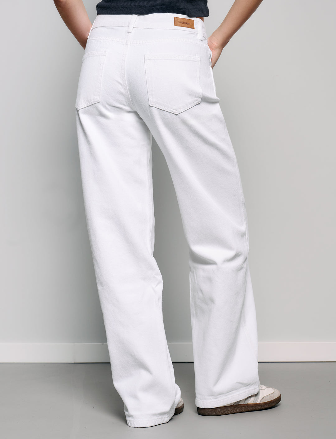 Jeans straight bianco