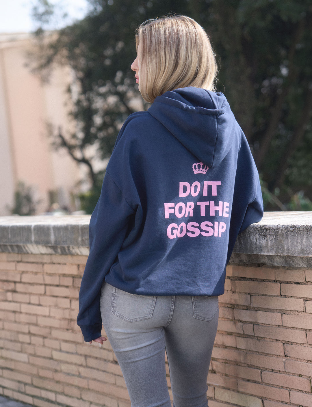 Felpa oversize stampa