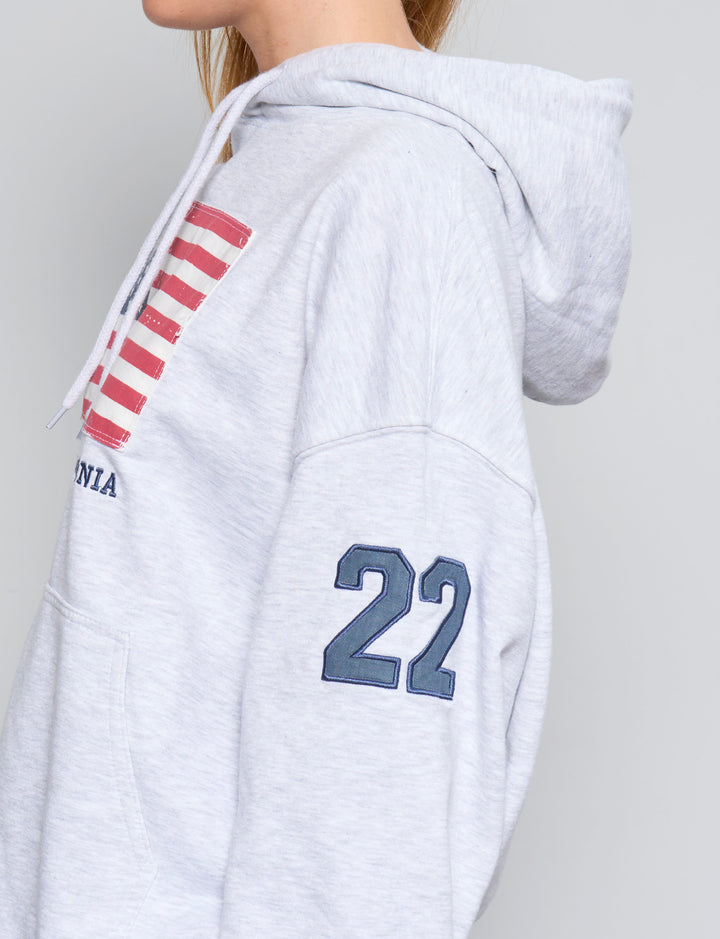 KOSY-Felpa oversize stampa laterale