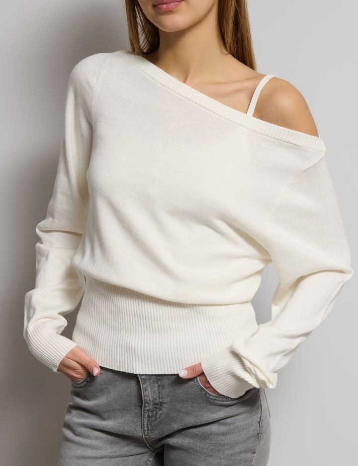 Maglia con spalle scoperte