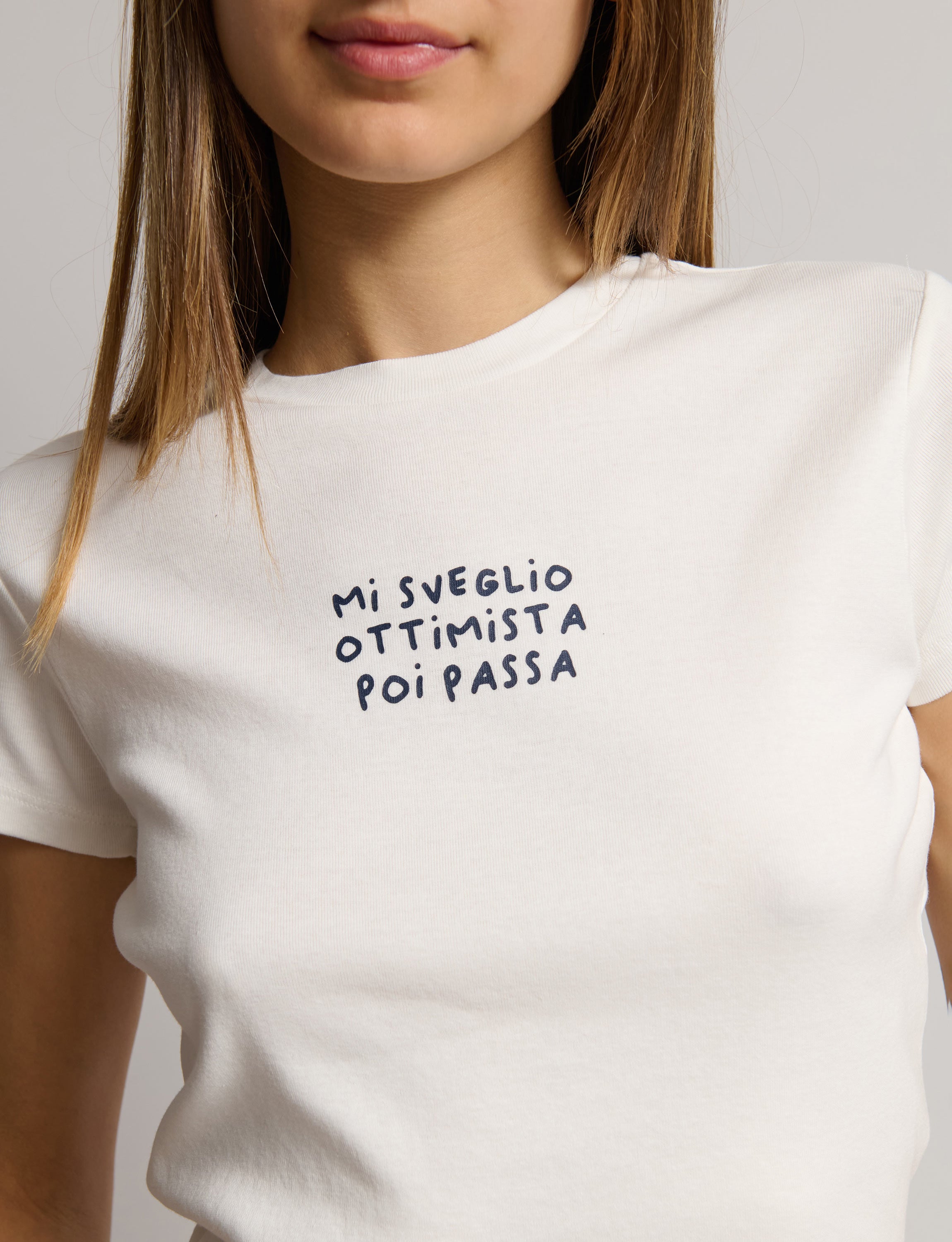 Maniche Maglia T Shirt Con Una Spalla Scoperta Maglia Aderente Con