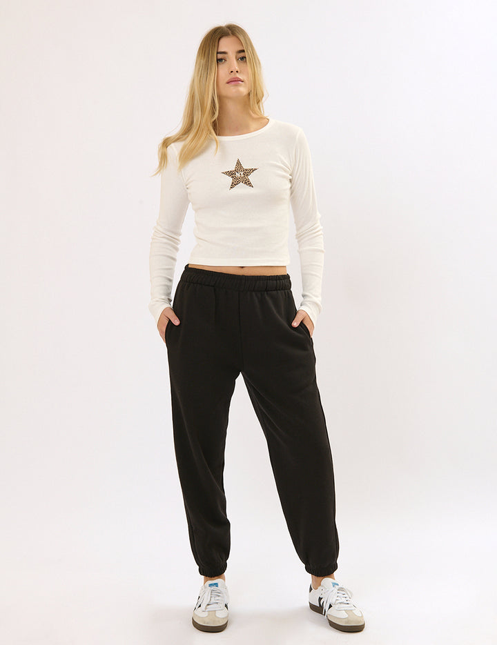 Pantalone Jogger felpato