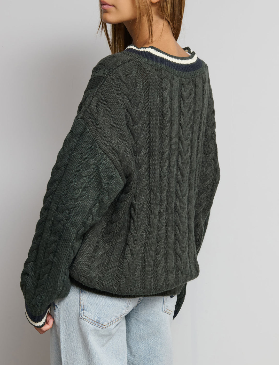 Maglione college over