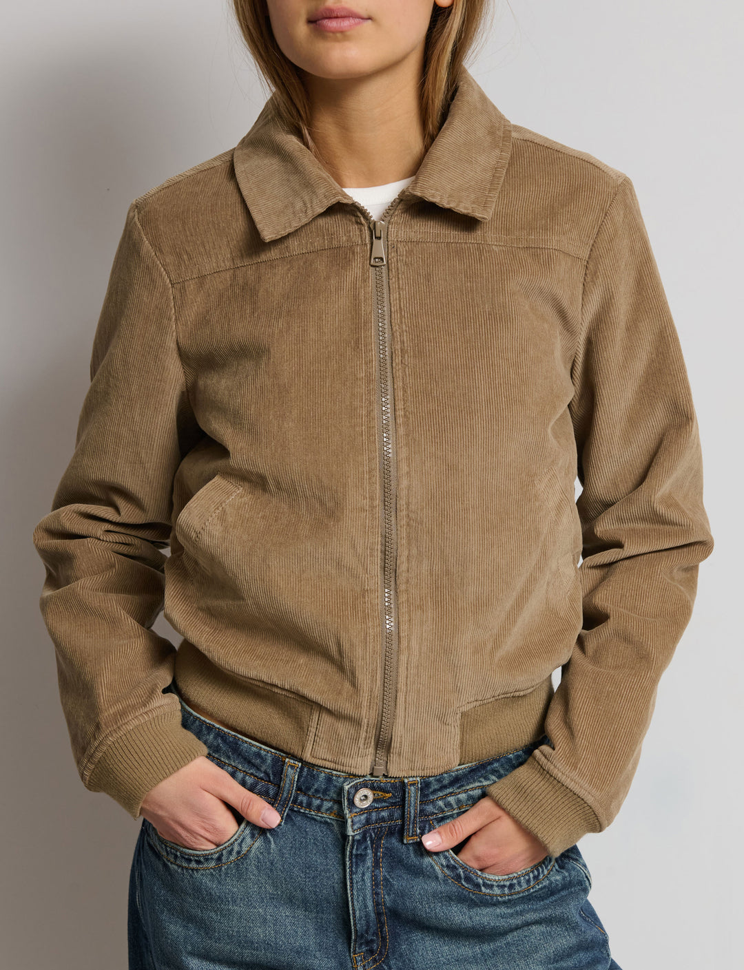 Giacca bomber velluto a coste