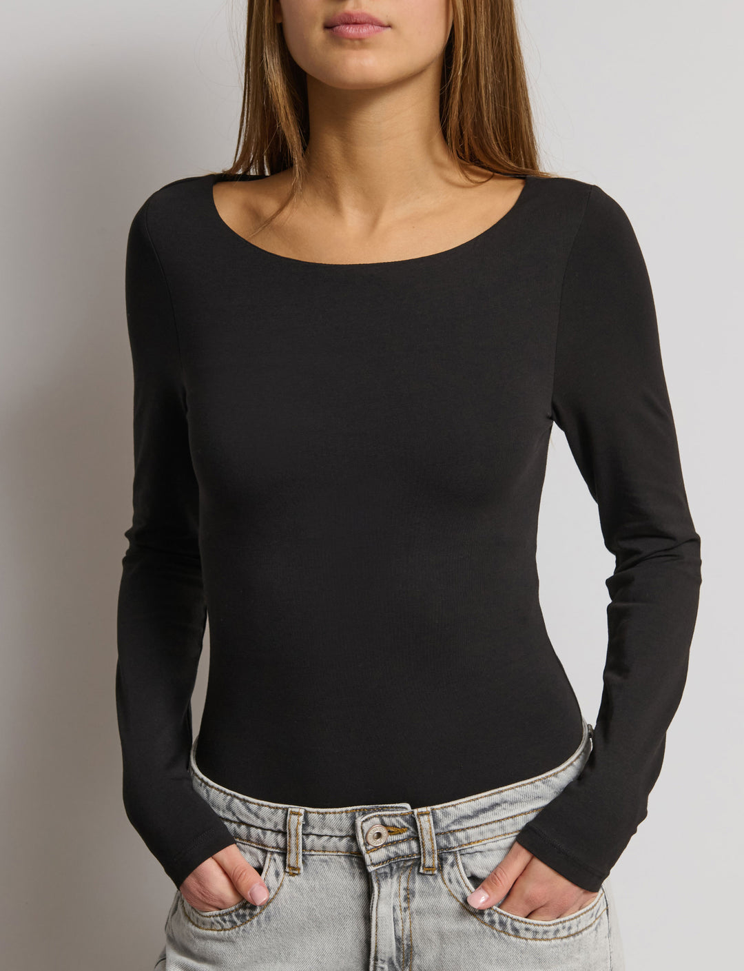 Body basic manica lunga