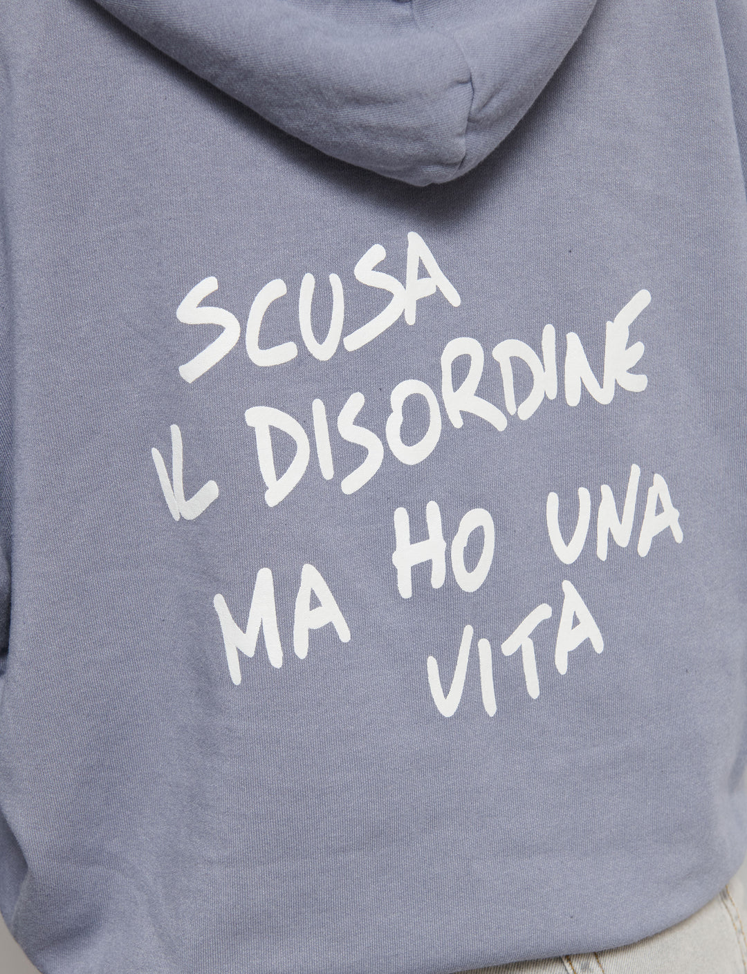 Felpa oversize stampa