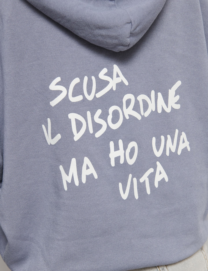 Felpa oversize stampa