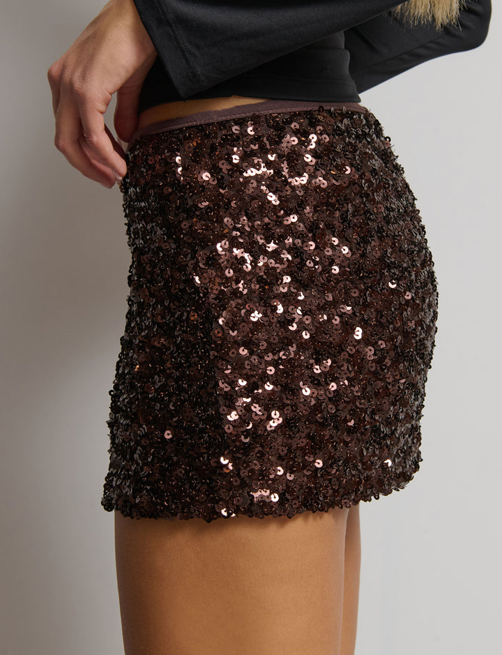 Skort in paillettes