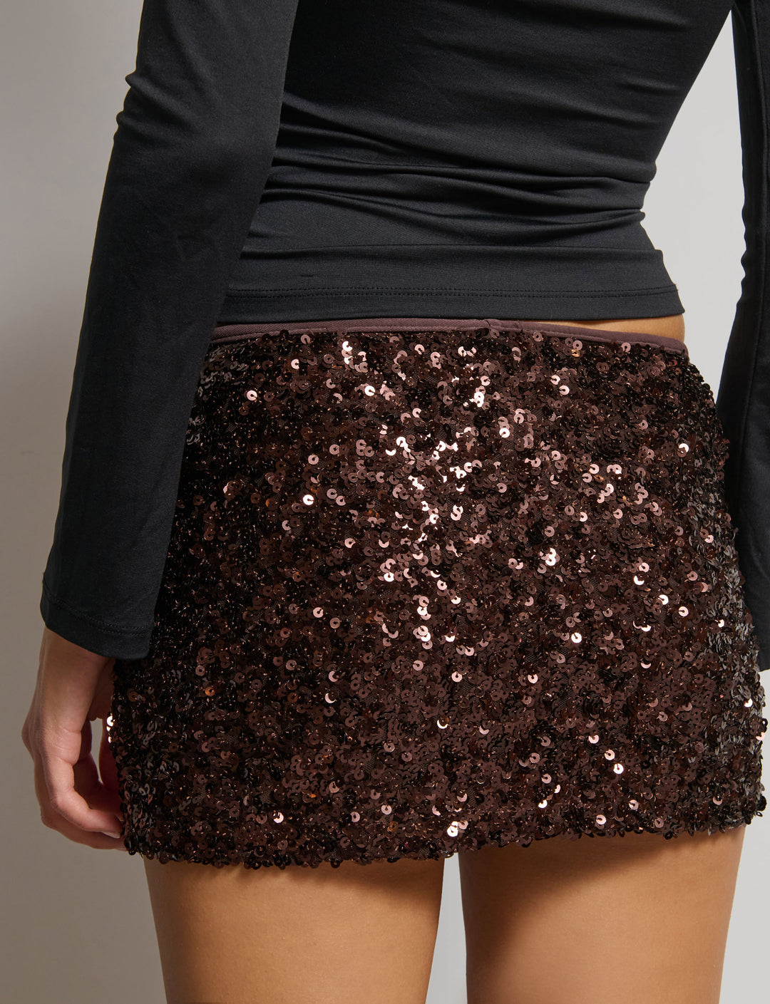 Skort in paillettes