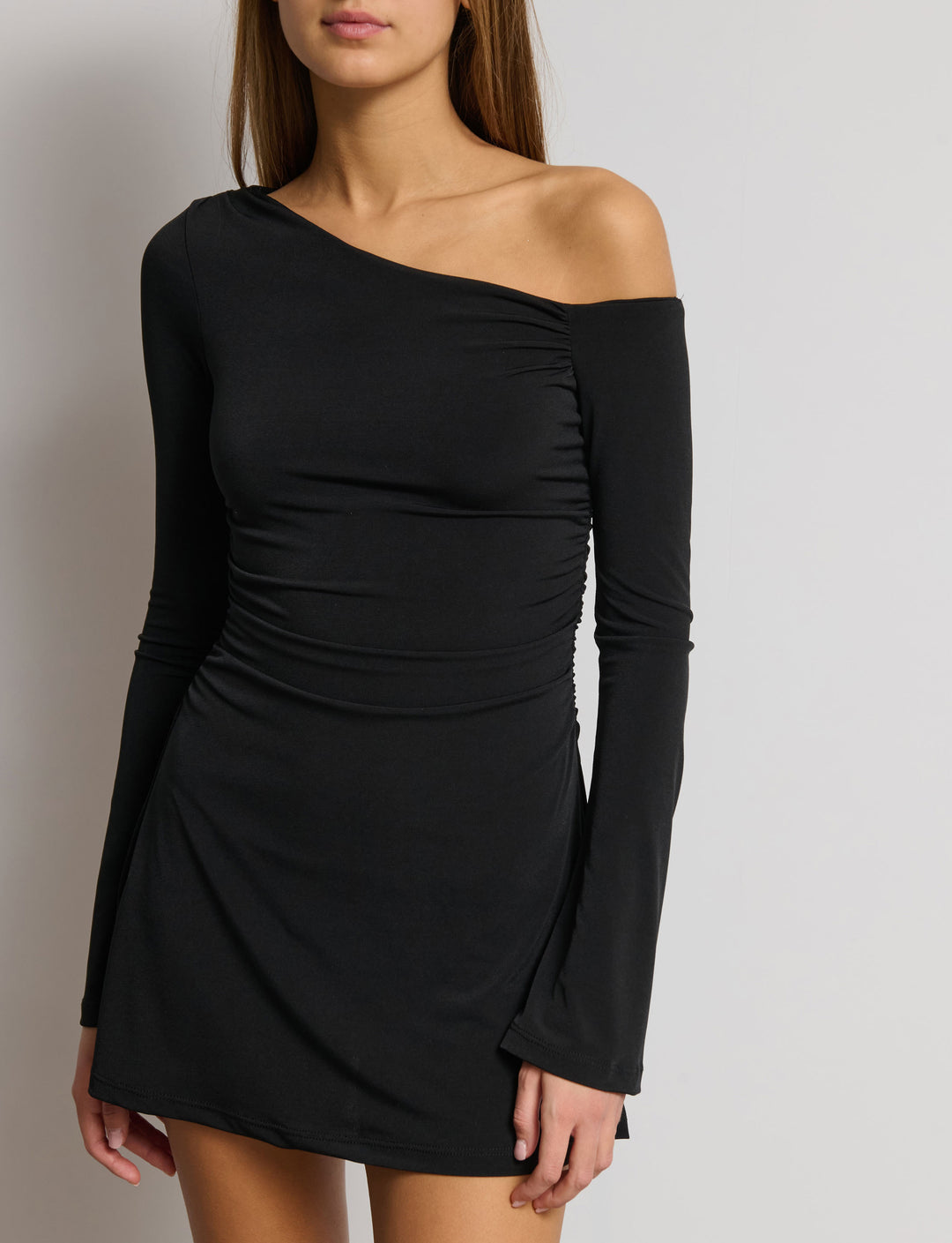 Abito manica lunga in jersey