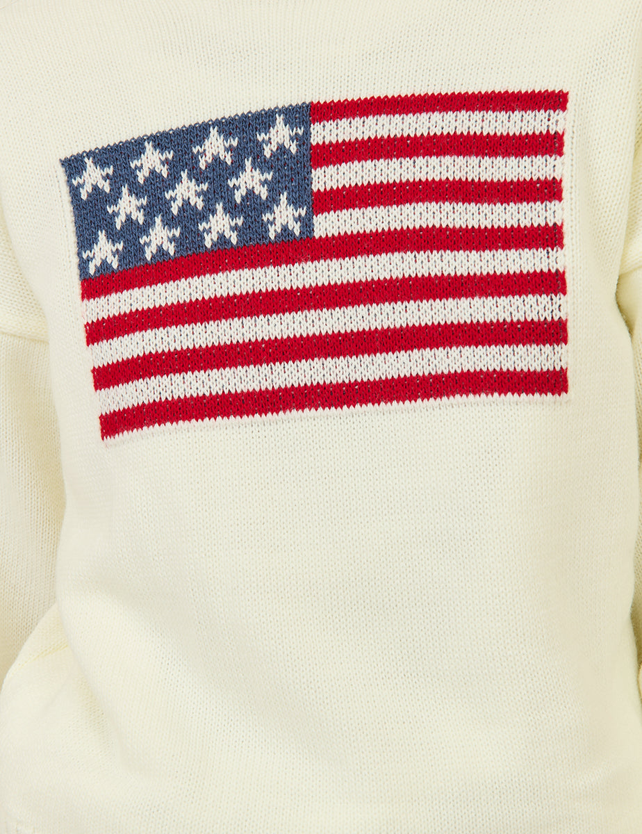 Jersey con bandera en intarsia