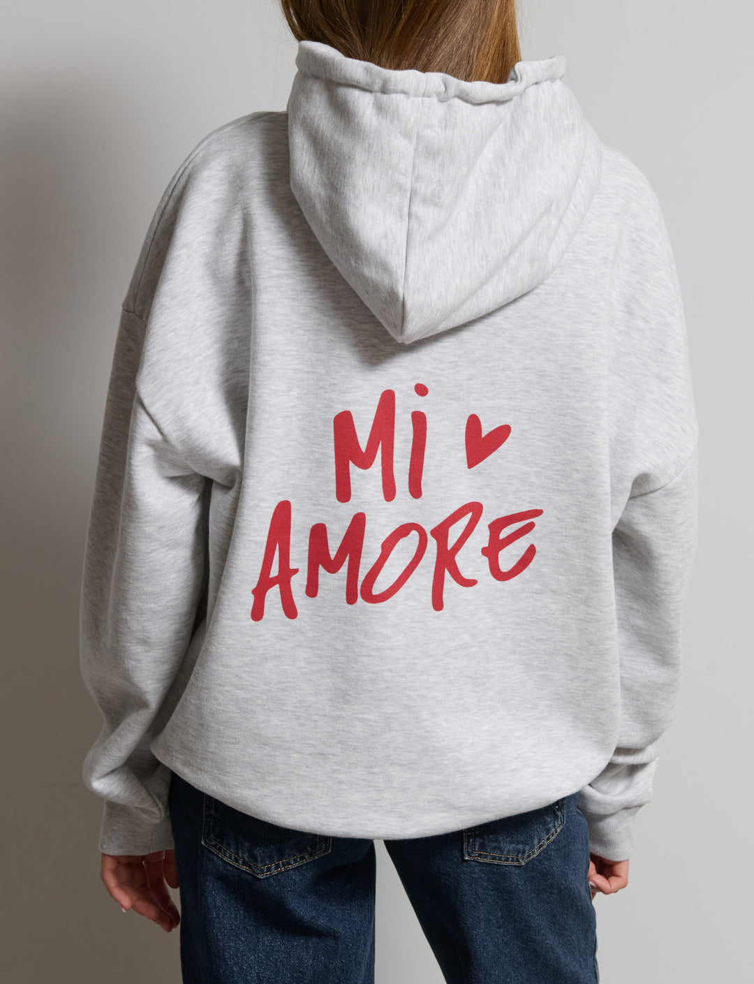 Felpa oversize unisex MI AMORE