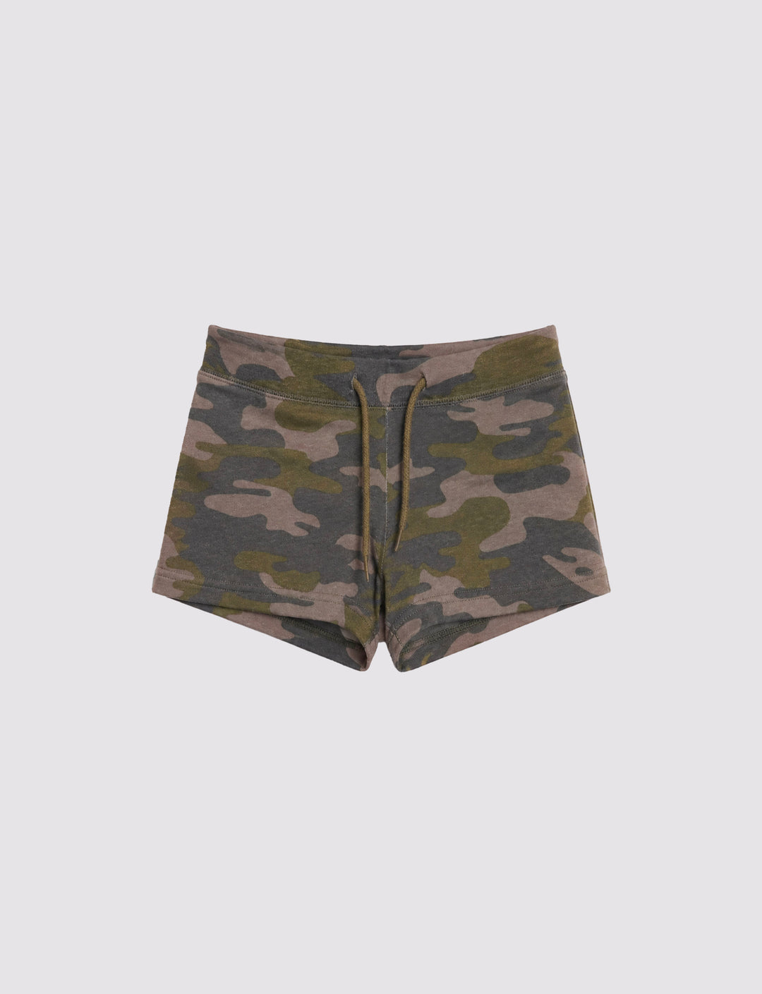 Short in jersey camouflage still life