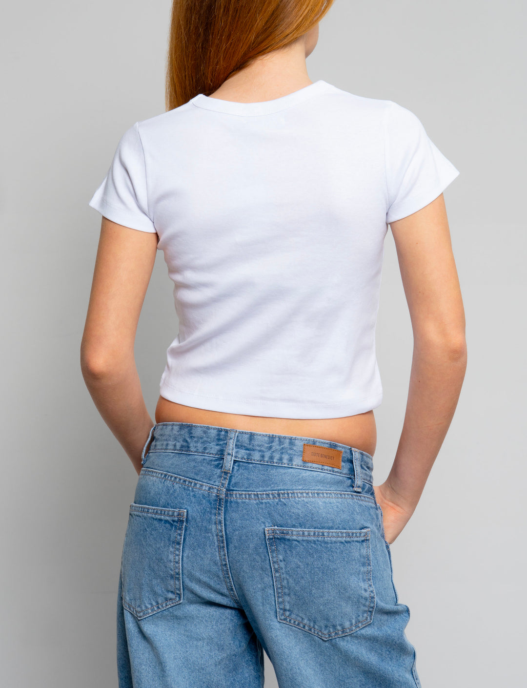 T-shirt bianca con stampa ciliegie -  T-SHIRT STAMPA  