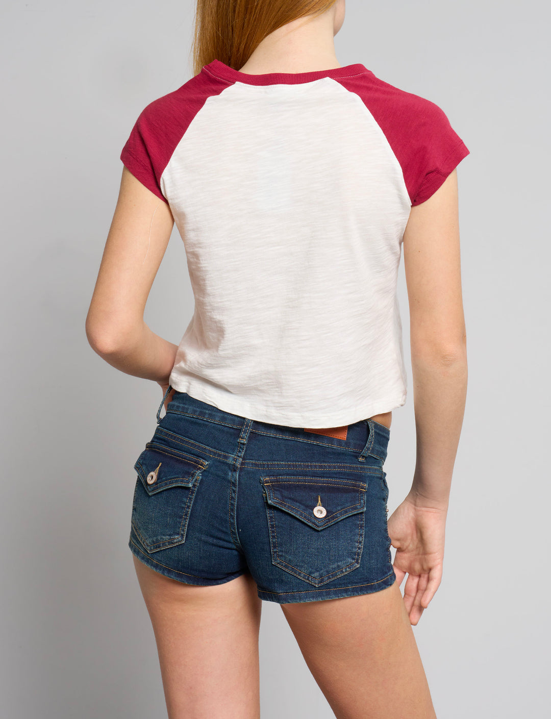 T-shirt bicolor "West Coast" retro