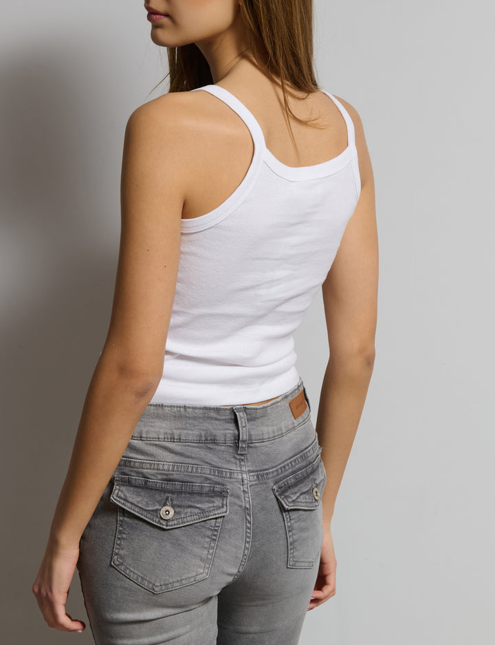 Tank top bianco