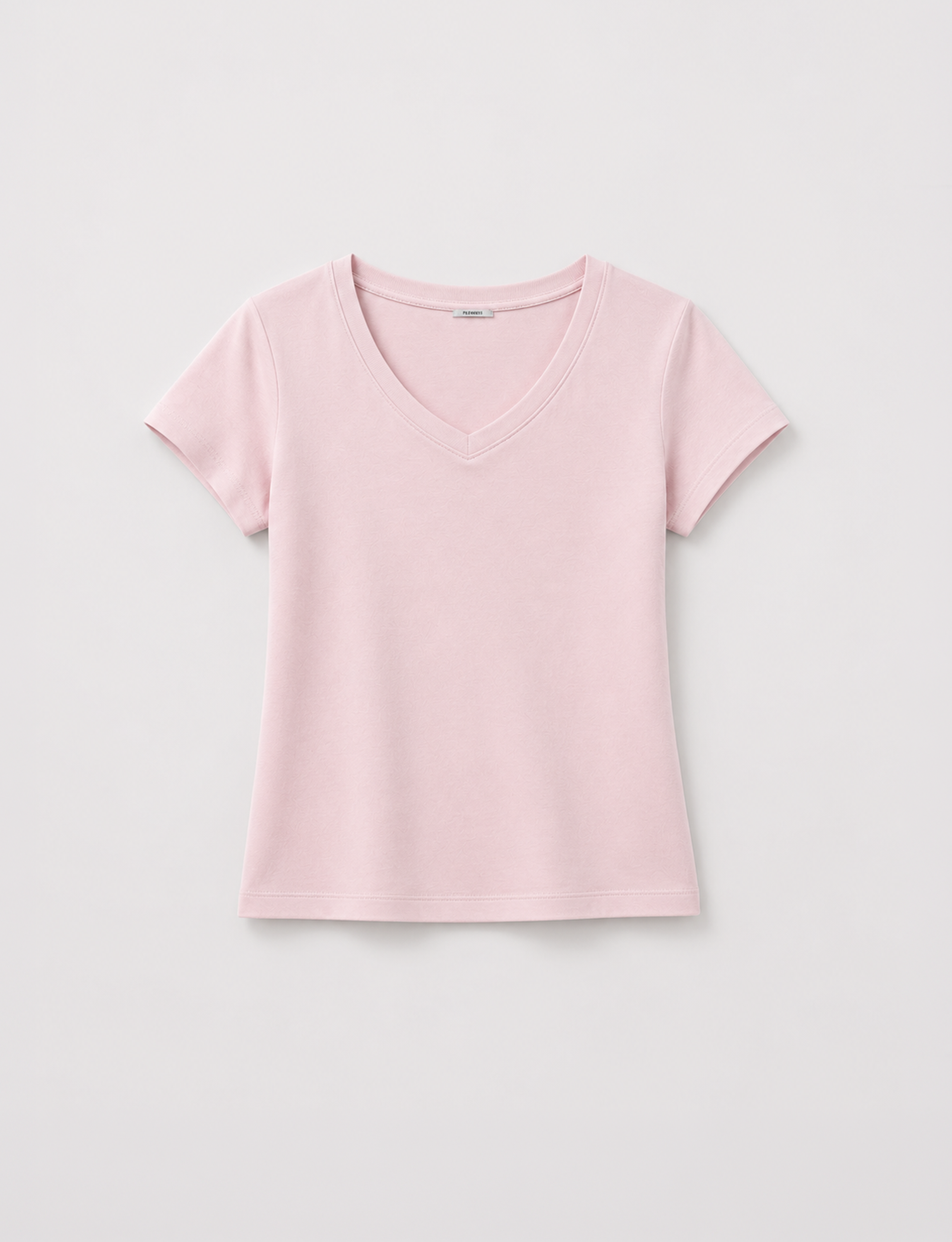 Tshirt scollo a V rosa