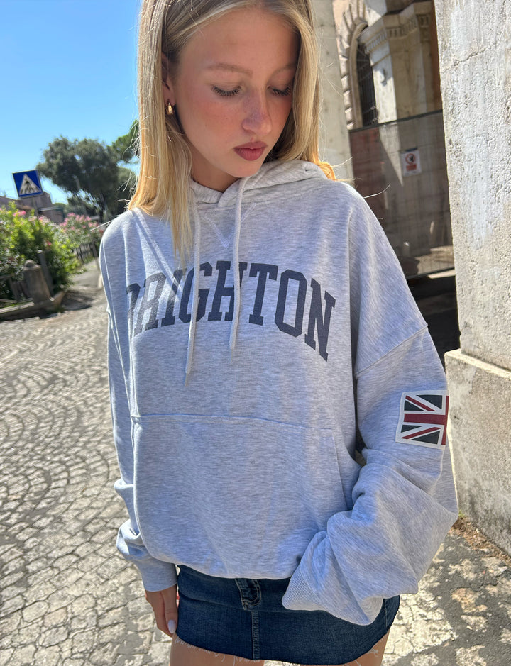 Felpa oversize stampa