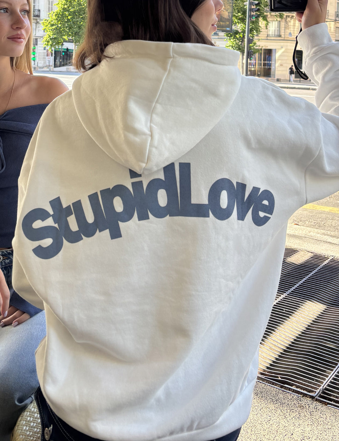 Felpa oversize stampa